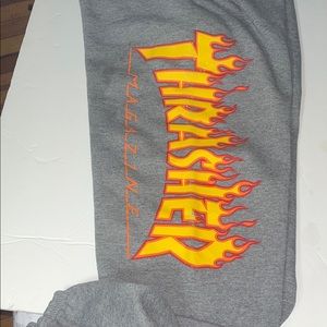 THRASHER MAGAZINE SKATEBOARD SKATE JOGGER SWEATPANTS Sweatpants Mens